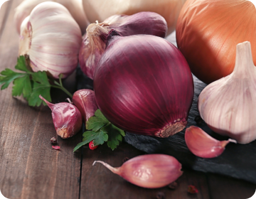 Lök och vitlök