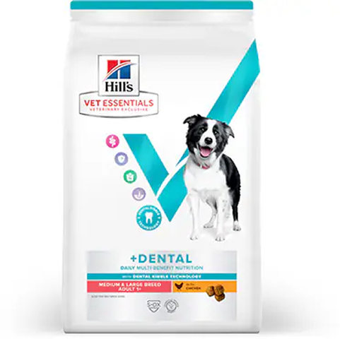 Multi-Benefit +Dental Hill's Dog Food Packshot
