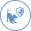 shield + dog icon
