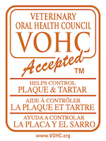 VOHC-märkningen är ett amerikanskt varumärke som ägs av Veterinary Oral Health Council, en amerikansk organisation.